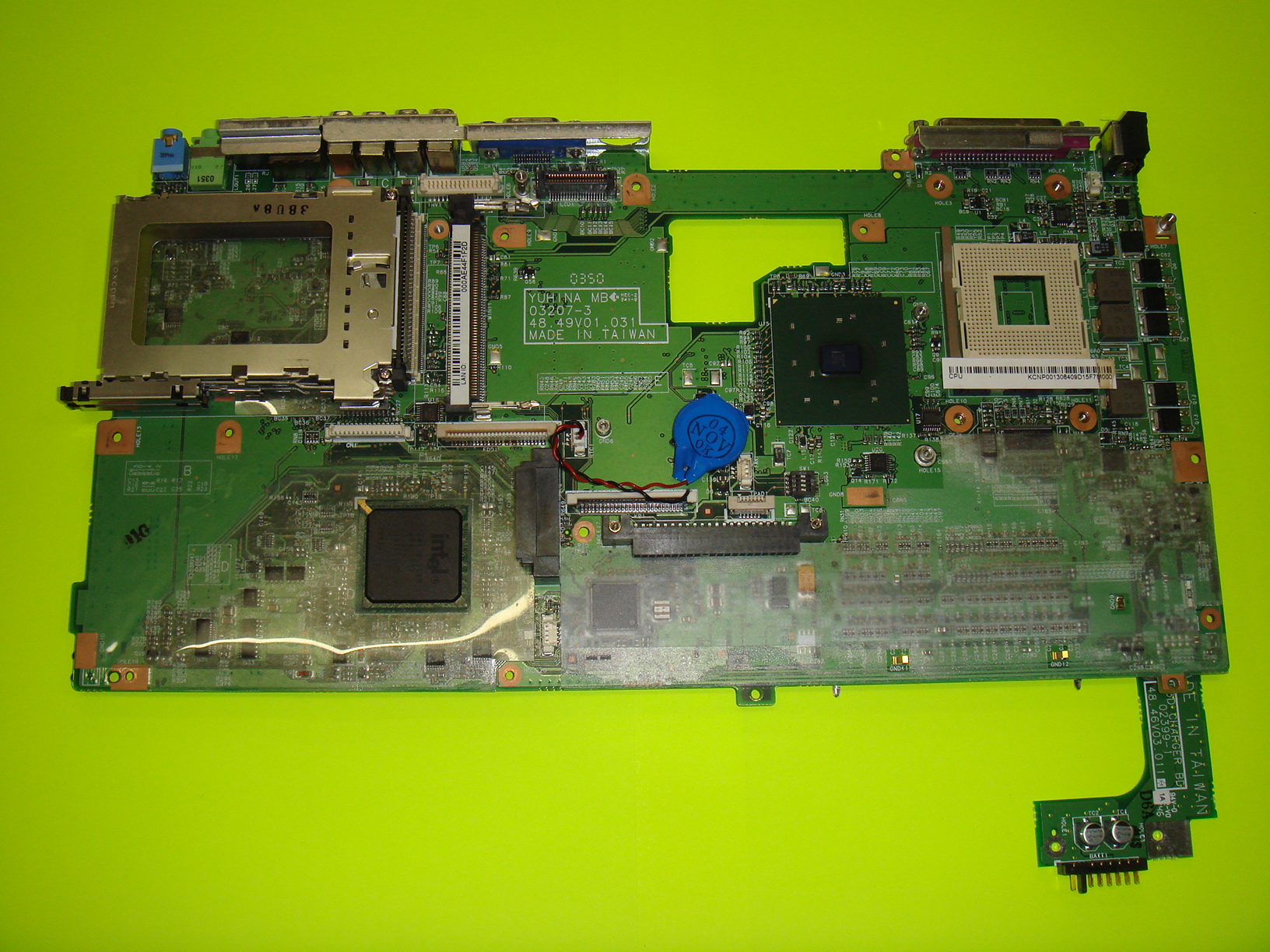 Panne carte mère Acer Travelmate